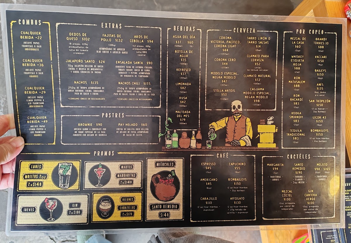 Menu Santa Burger Puebla-2